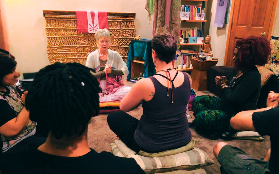 Becca cannabis elevation ceremony denver guide meditation